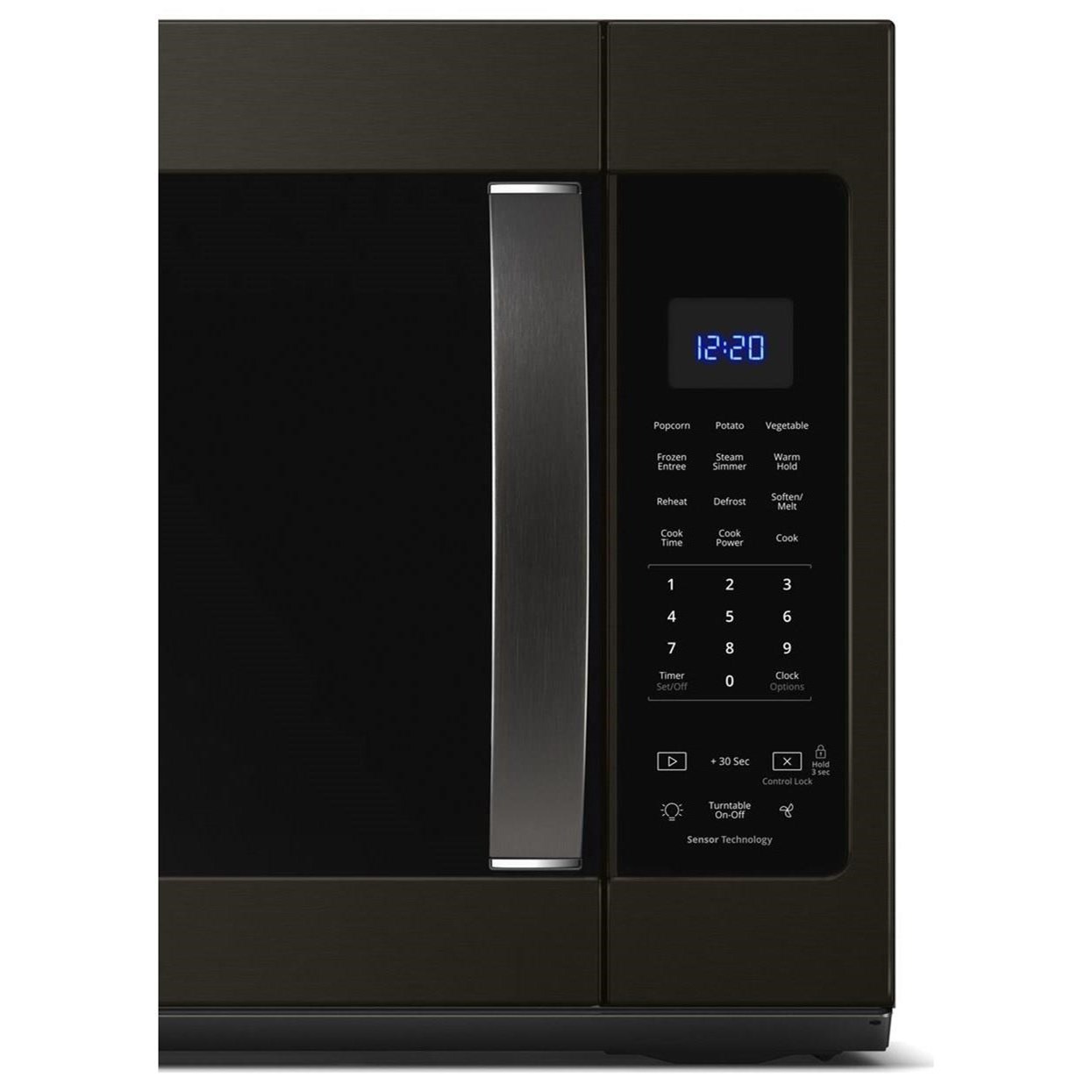 Whirlpool WMH32519HV 1.9 cu. ft. Capacity Steam Microwave with Sensor